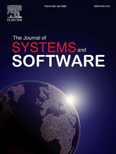 The cover of the Journal on Systems and Software showing a globe